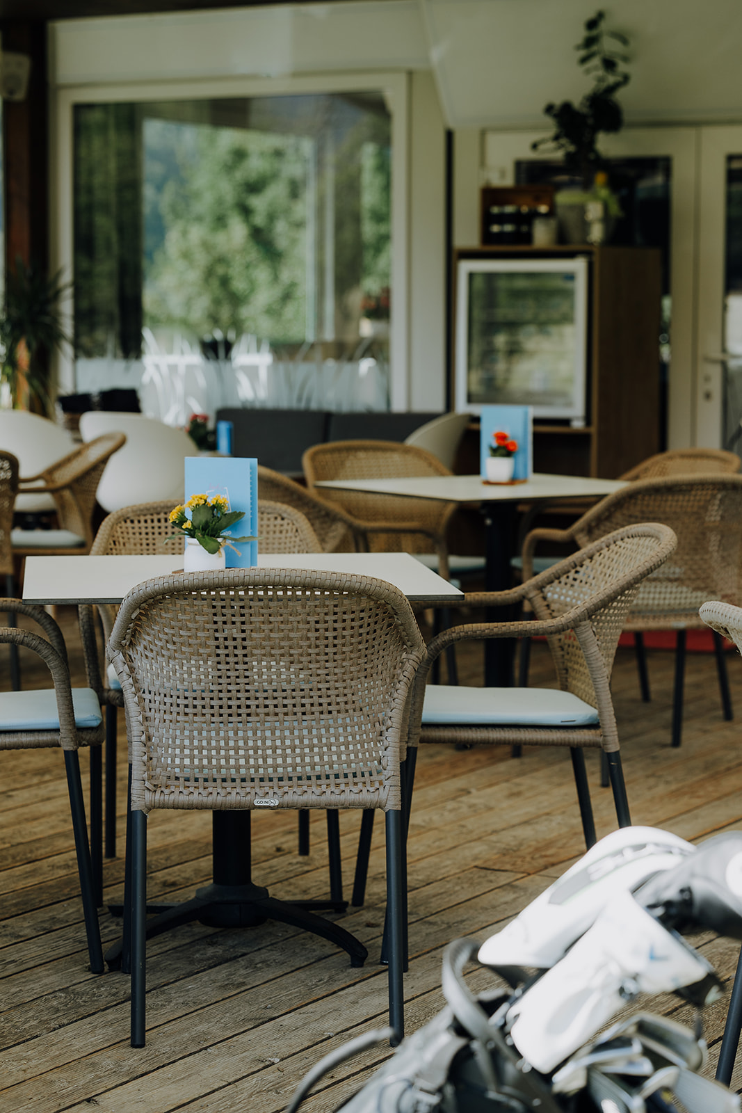 Terrasse OPEN GOLF bistro - Jo Adventure Minigolf
